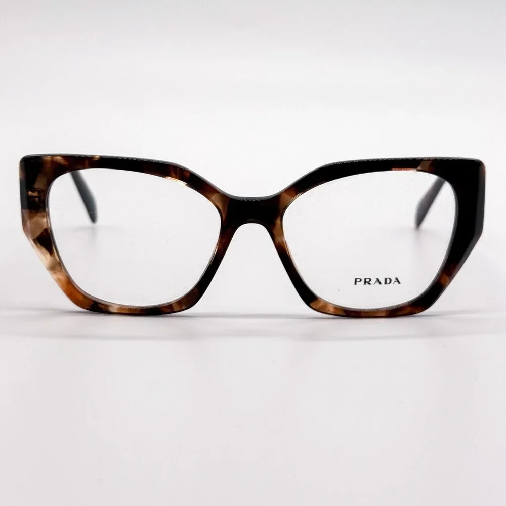 NEW PRADA EYEGLASSES PR18WV 07R1O1, PR 18WV 07R1O1 HAVANA WOMEN EYEWEAR VPR 18W